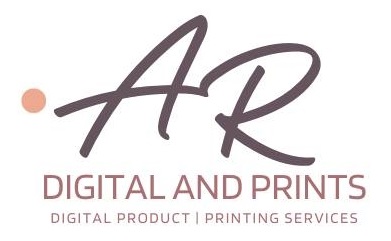 AR Digital and Prints Logo